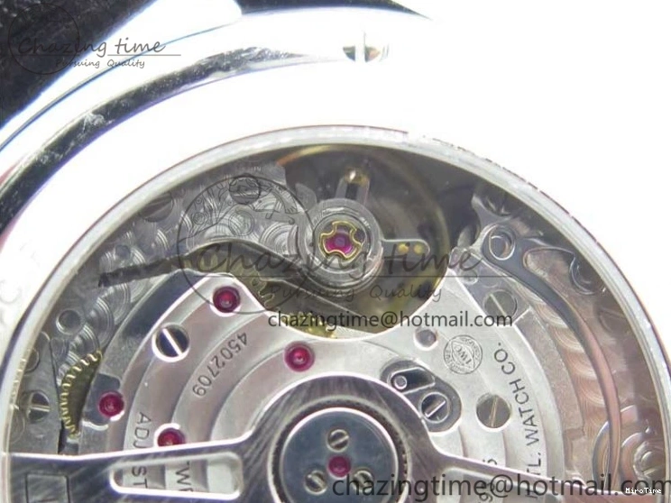 MIROTIME 0724 Timeless Portuguese Chrono IW371606 ZF 1:1 Best Edition Blue Dial on Black Leather Strap A 7099